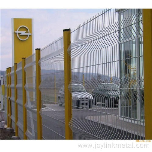 PVC Coated 3D Welded Wire Mesh Fence Panel